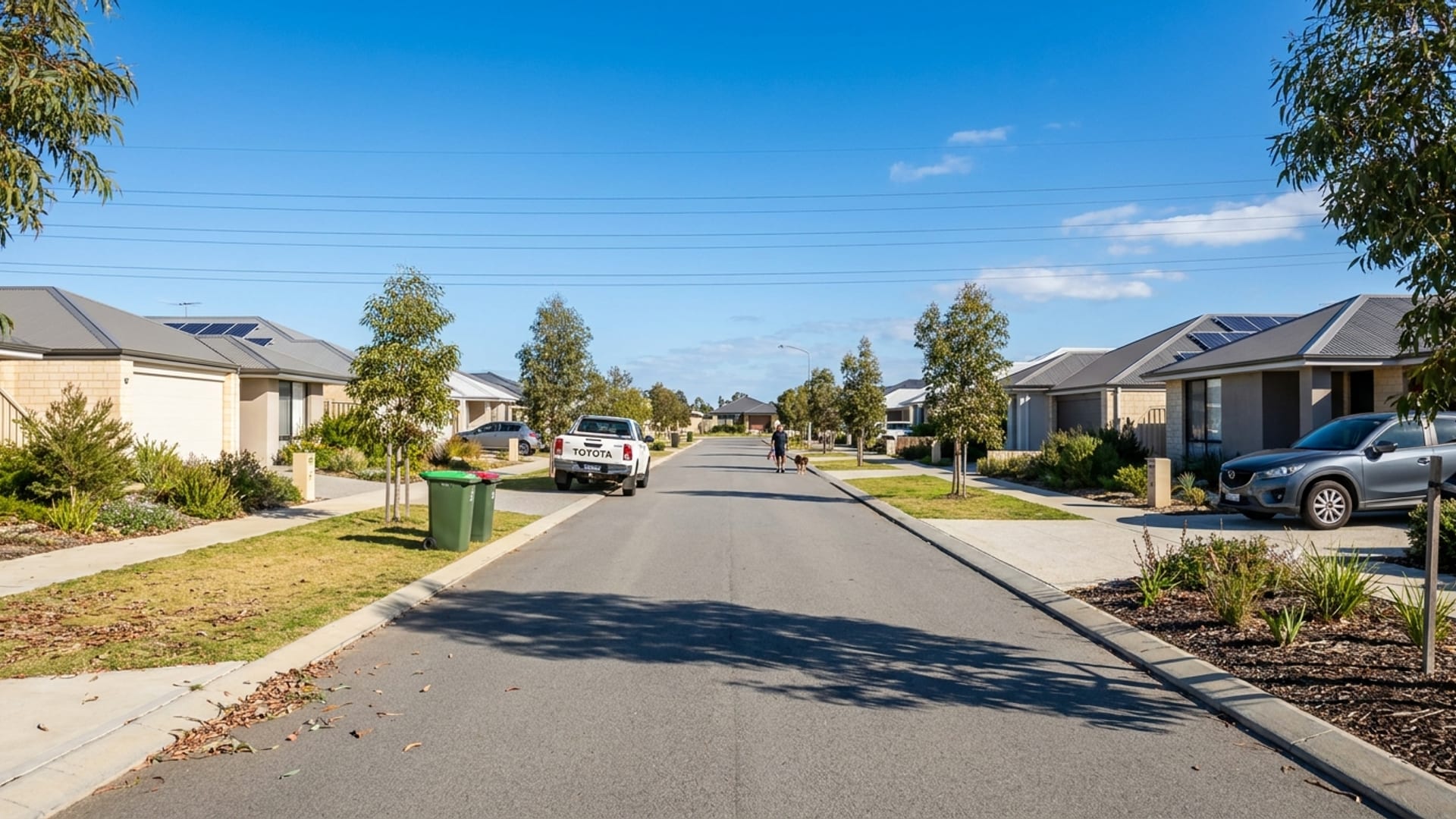 Banksia Grove streetscape, Perth WA
