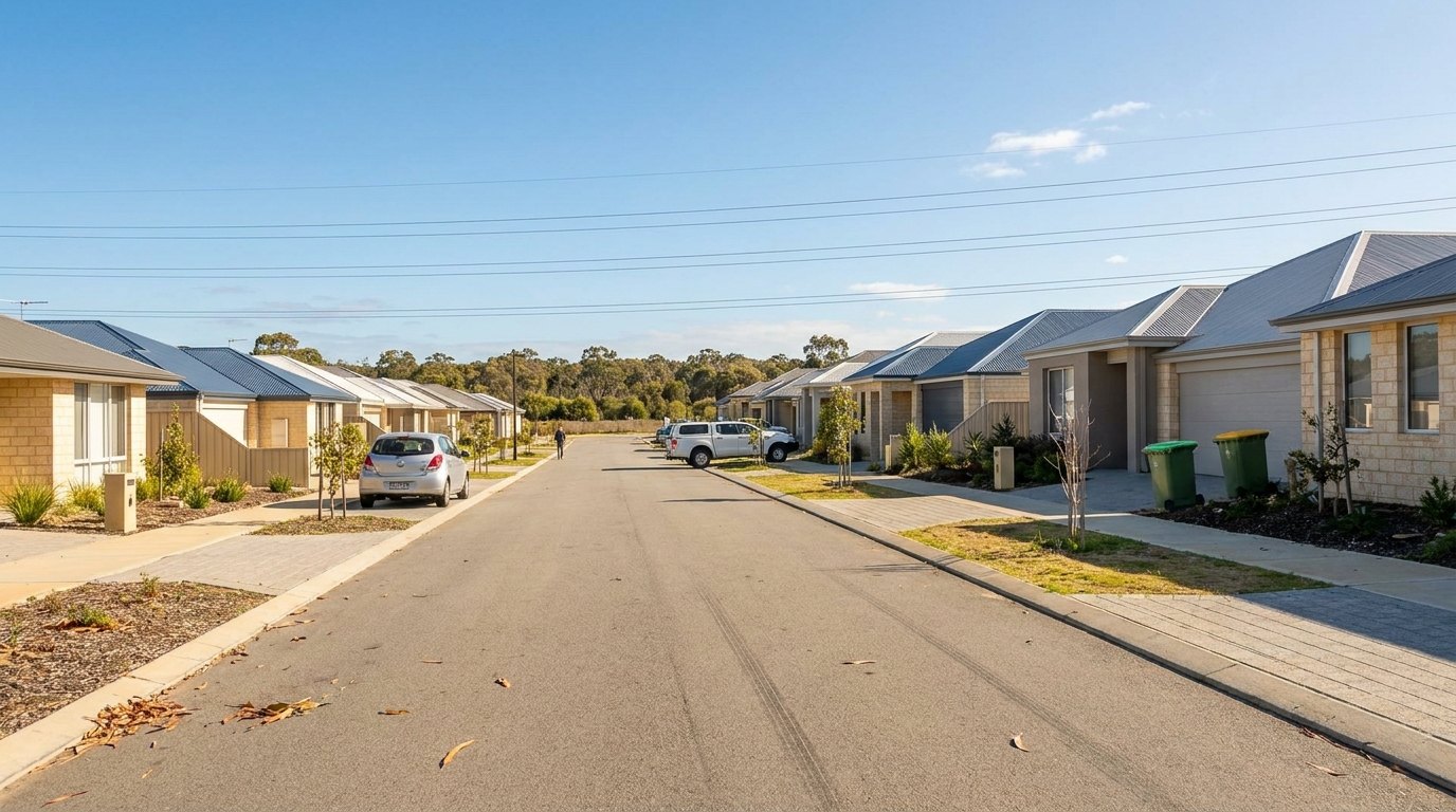 Brabham streetscape, Perth WA