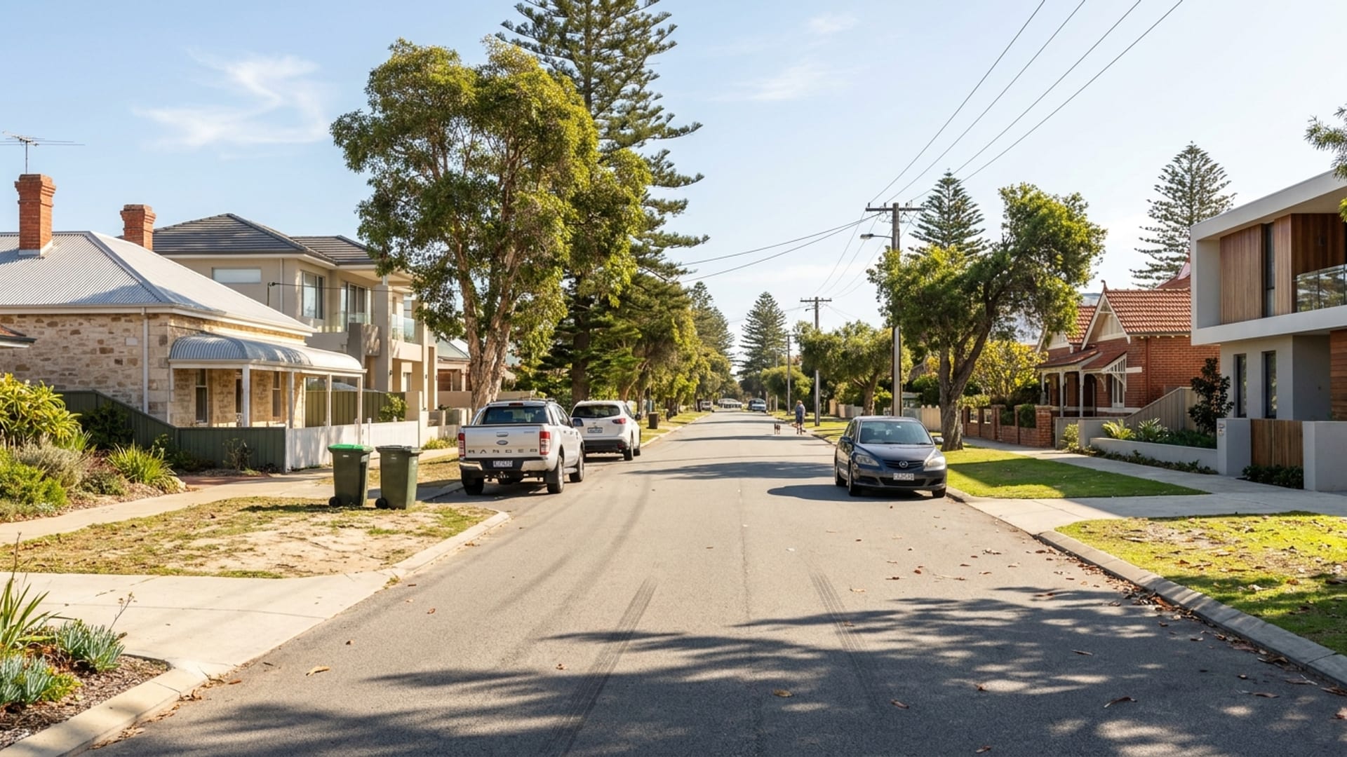 Cottesloe streetscape, Perth WA