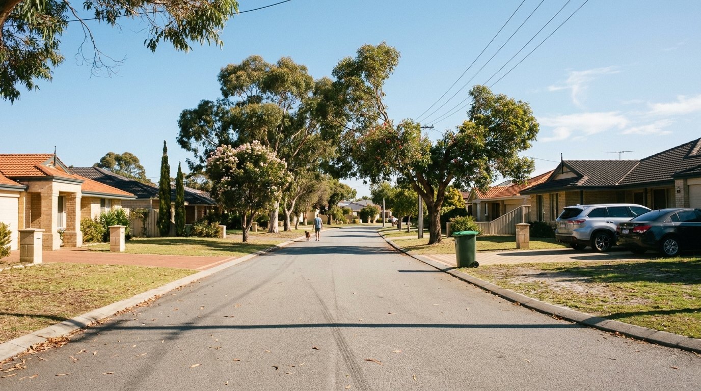 Joondalup / Currambine streetscape, Perth WA