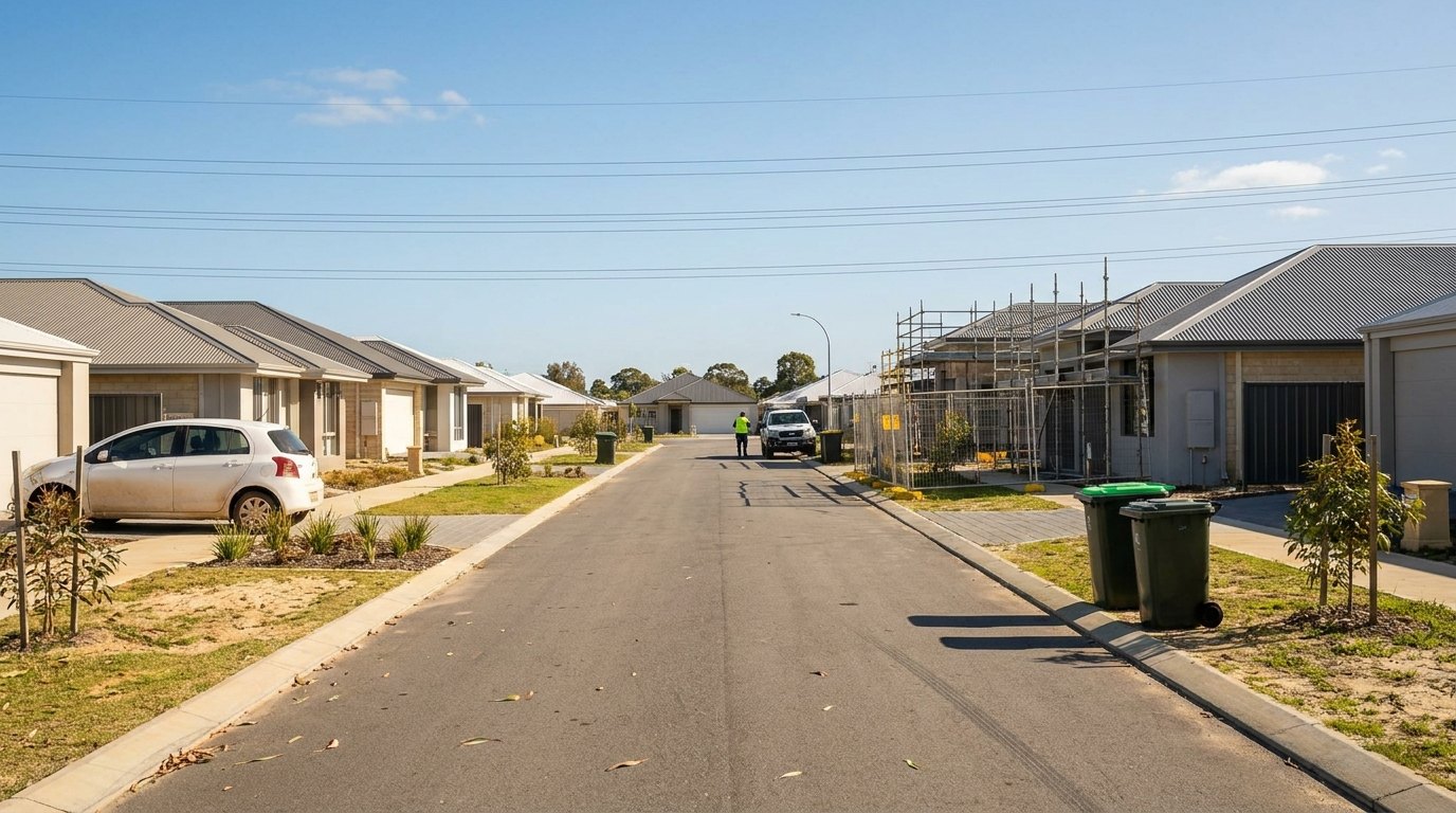 Dayton streetscape, Perth WA