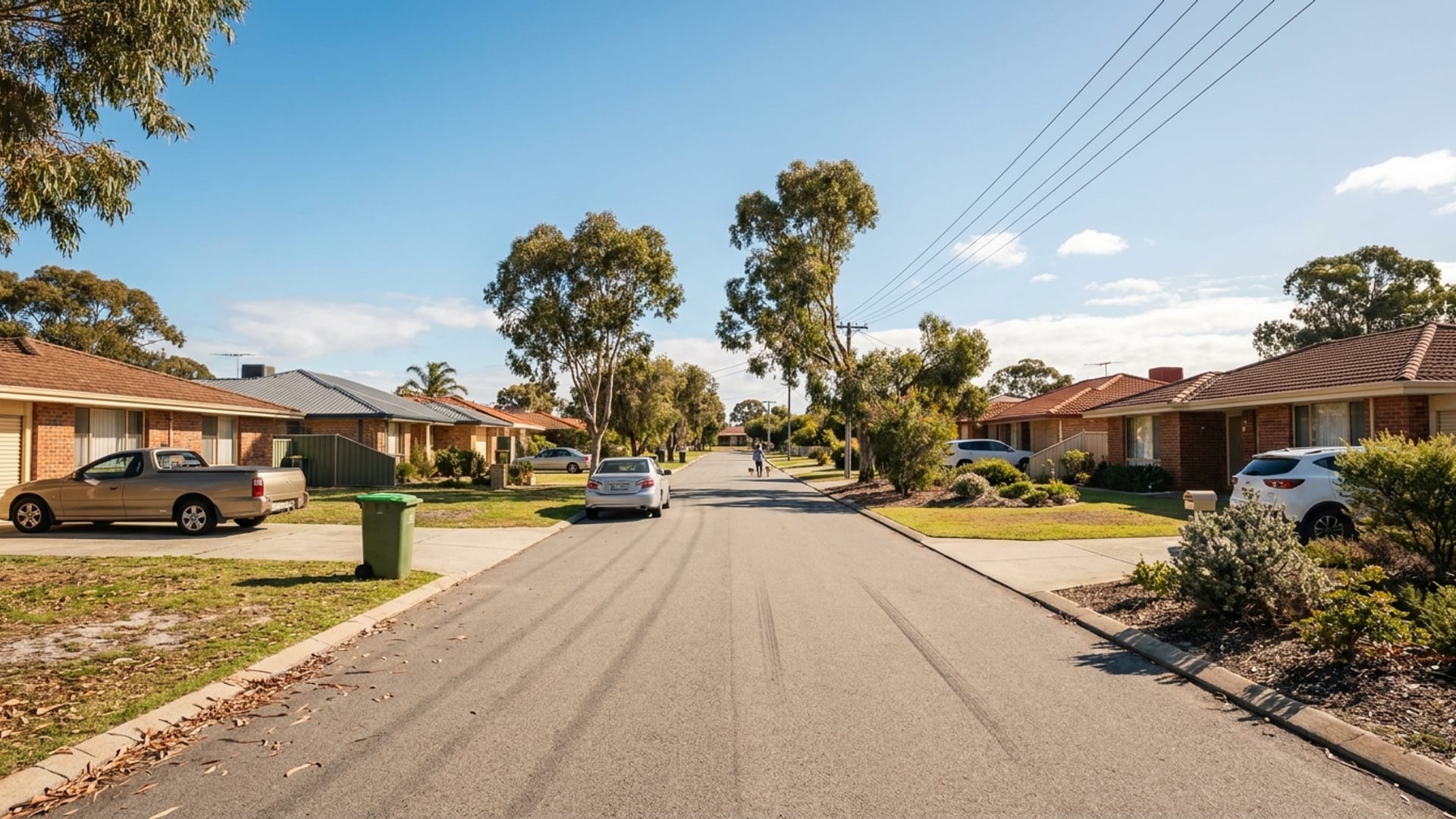 Edgewater streetscape, Perth WA