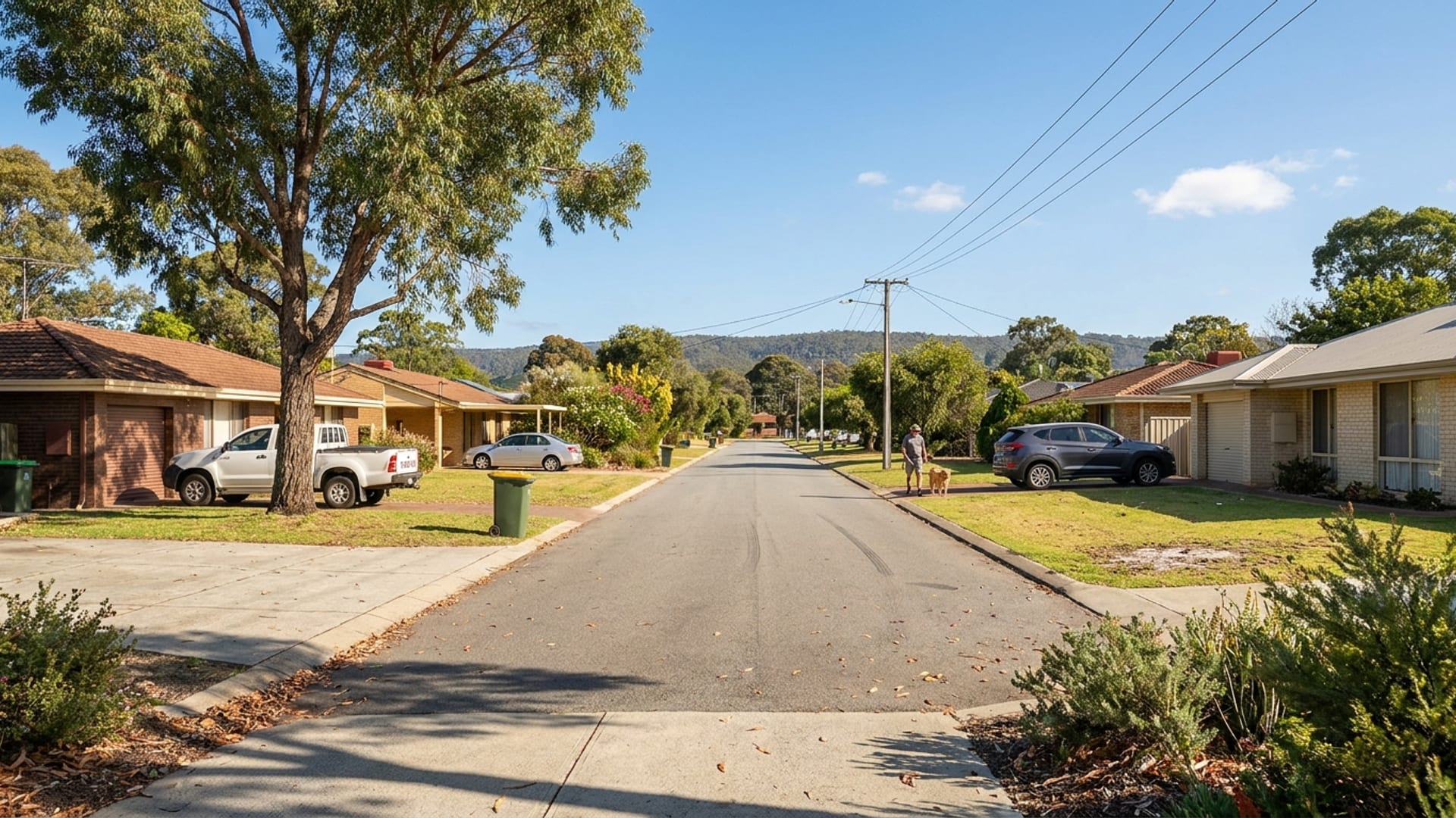 Forrestfield streetscape, Perth WA