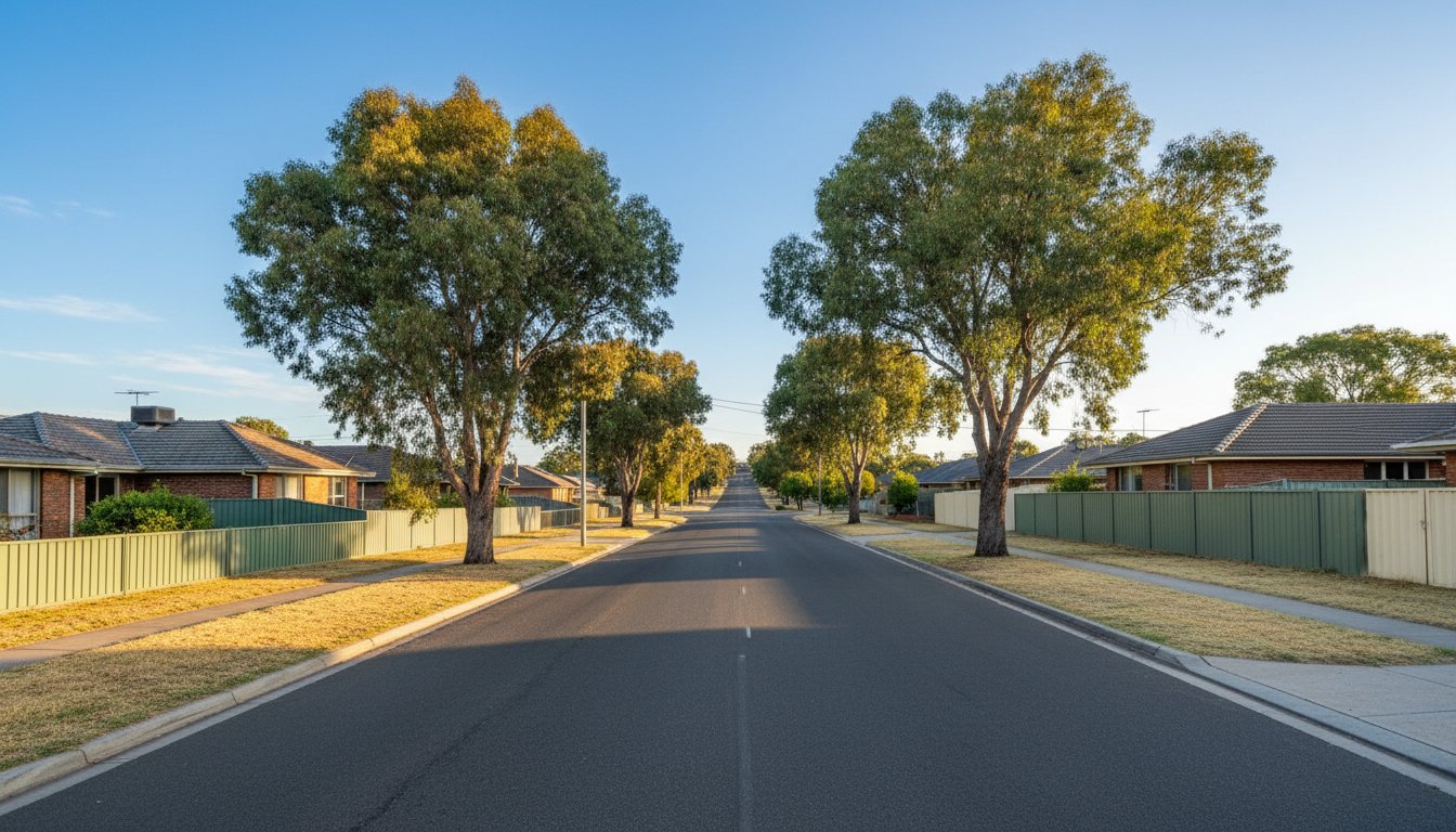 Gosnells streetscape, Perth WA
