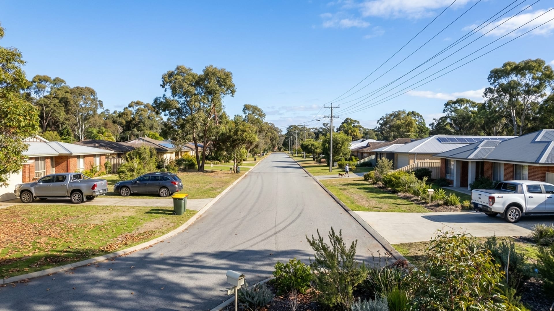 Helena Valley streetscape, Perth WA