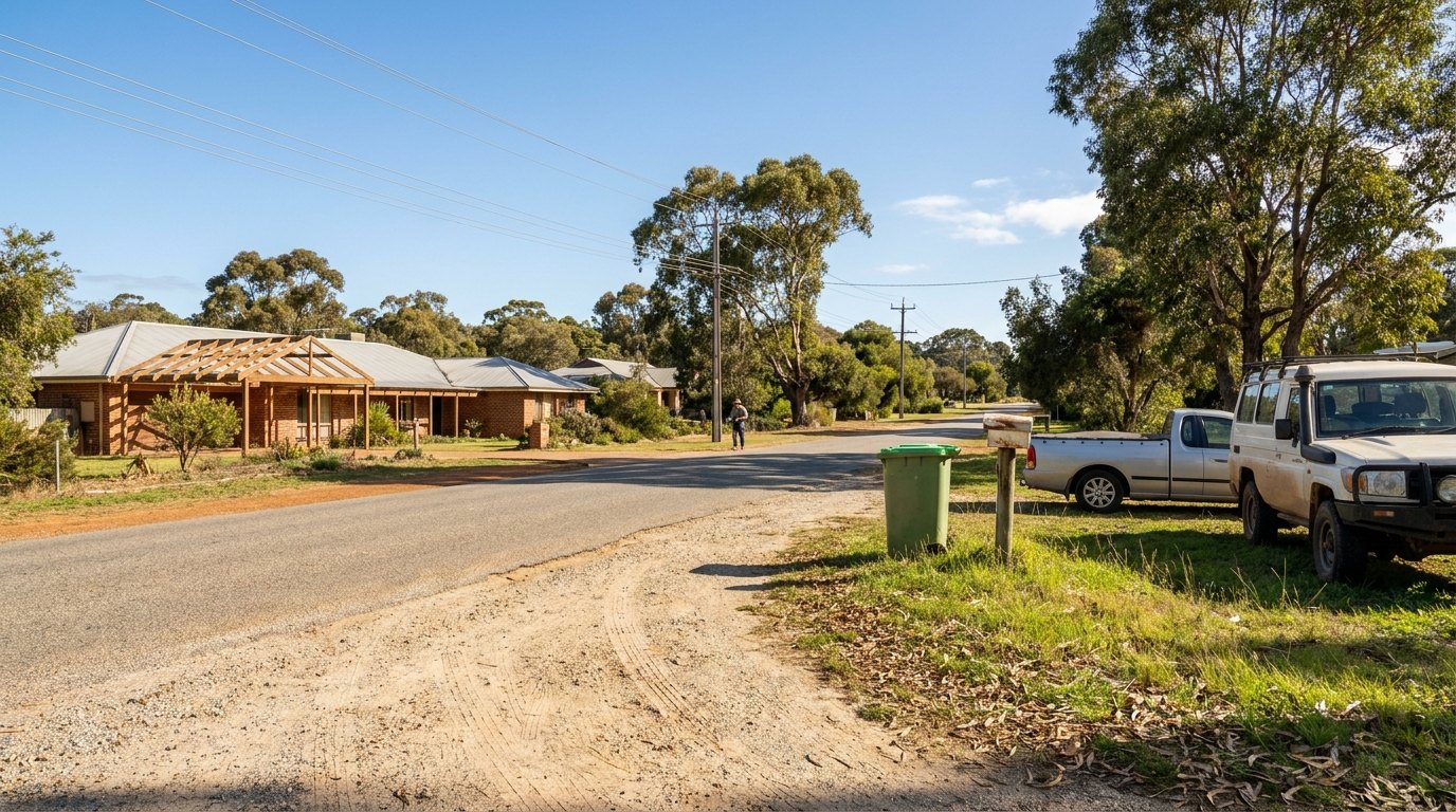Henley Brook / Brabham / Dayton streetscape, Perth WA