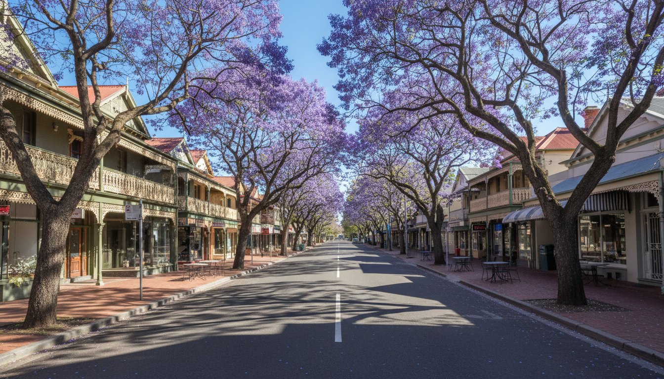 Leederville streetscape, Perth WA