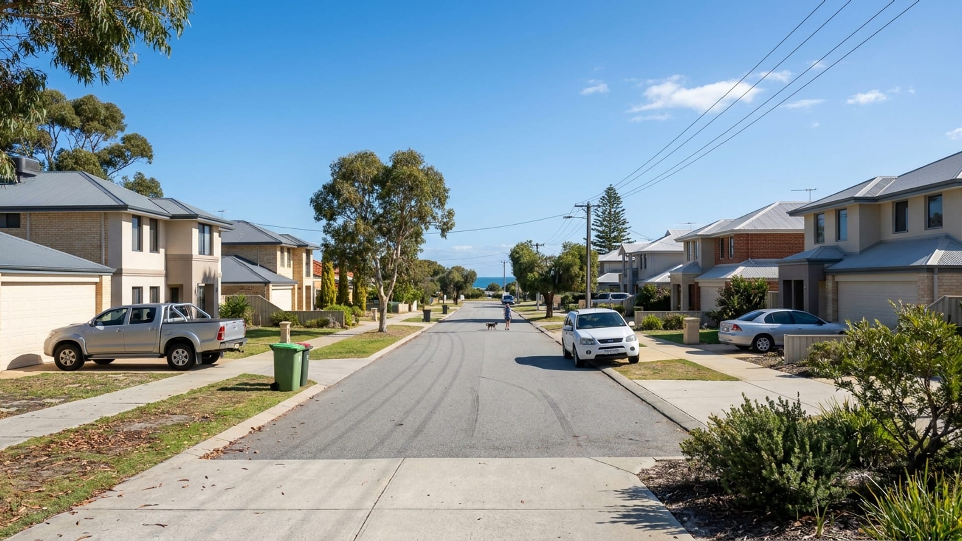 Mindarie streetscape, Perth WA