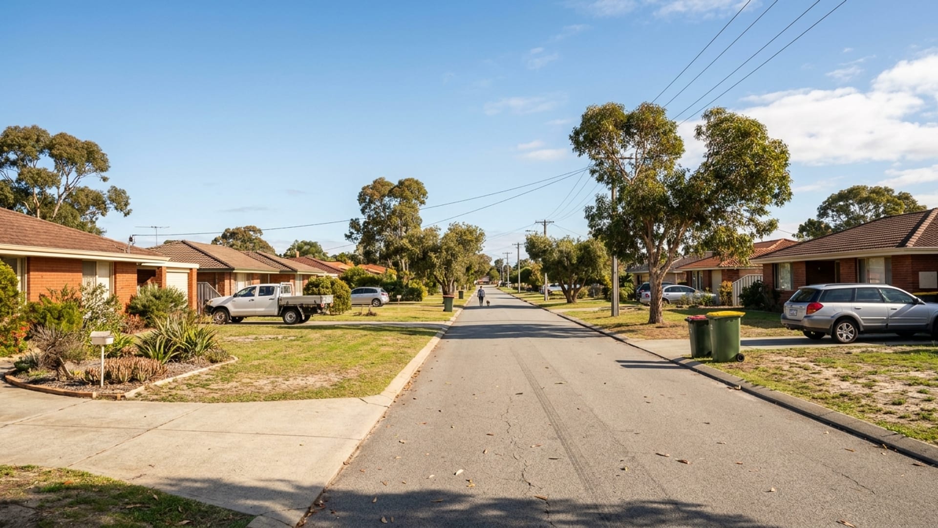 Parkwood streetscape, Perth WA
