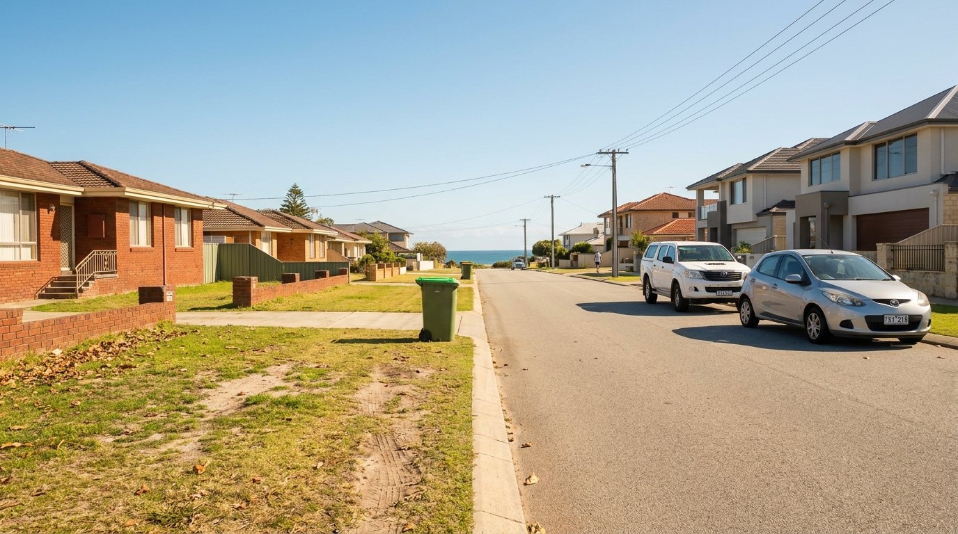 Scarborough / Doubleview streetscape, Perth WA