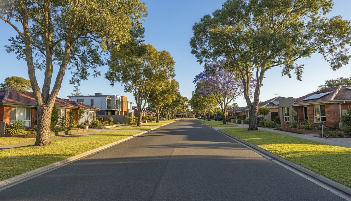 Stirling streetscape, Perth WA