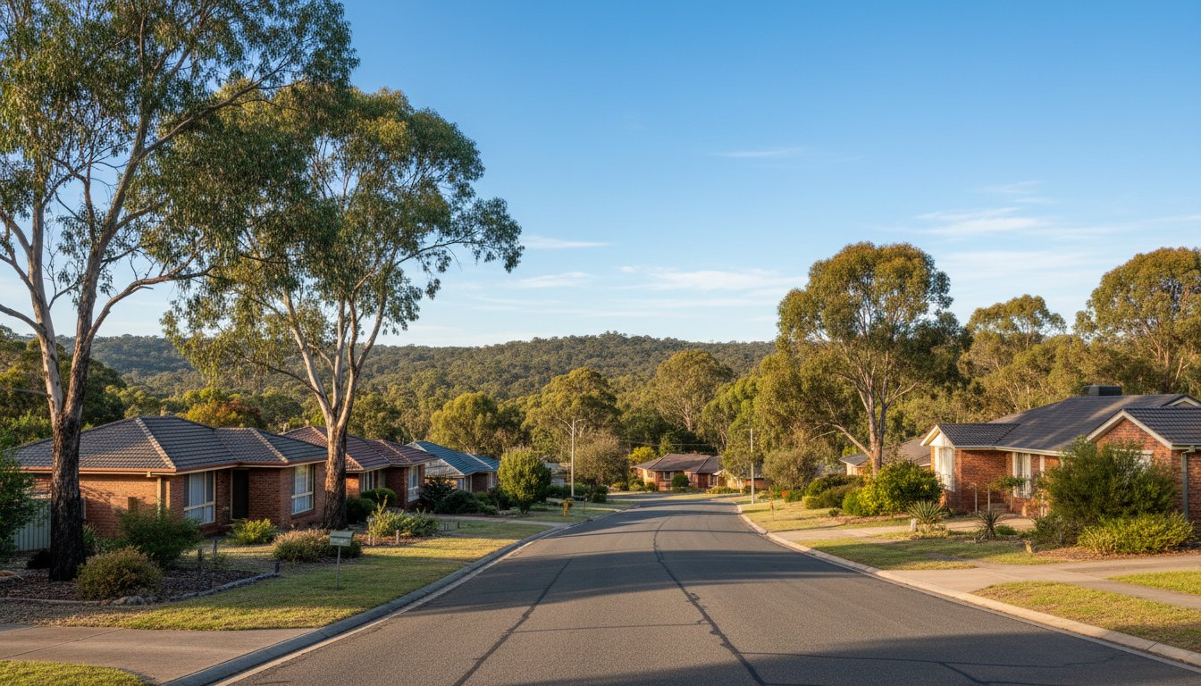 Swan View / Helena Valley streetscape, Perth WA
