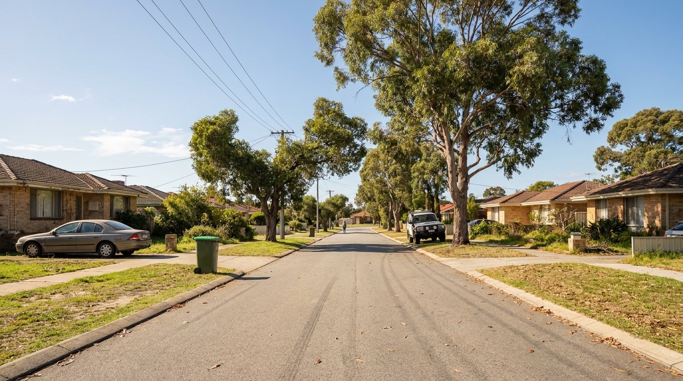 Thornlie / Gosnells streetscape, Perth WA
