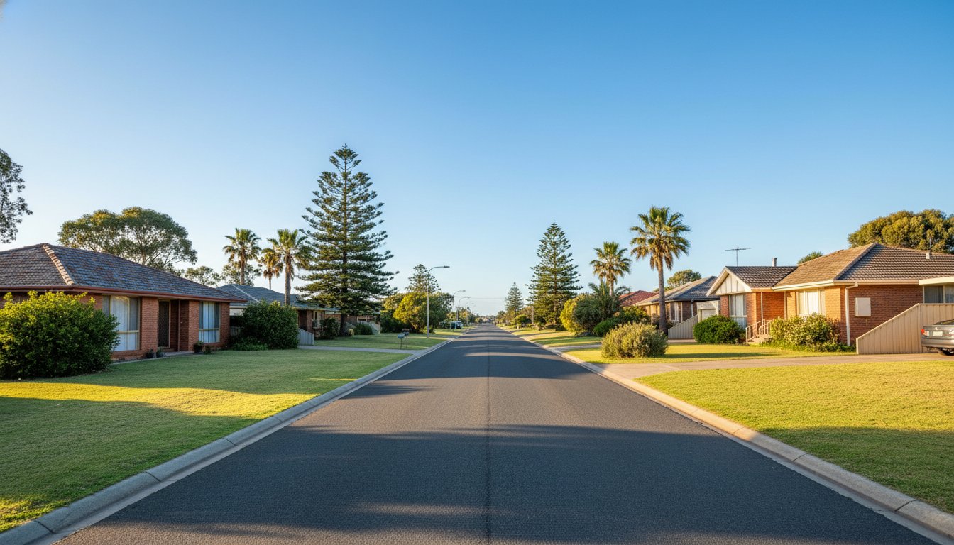 Warnbro streetscape, Perth WA